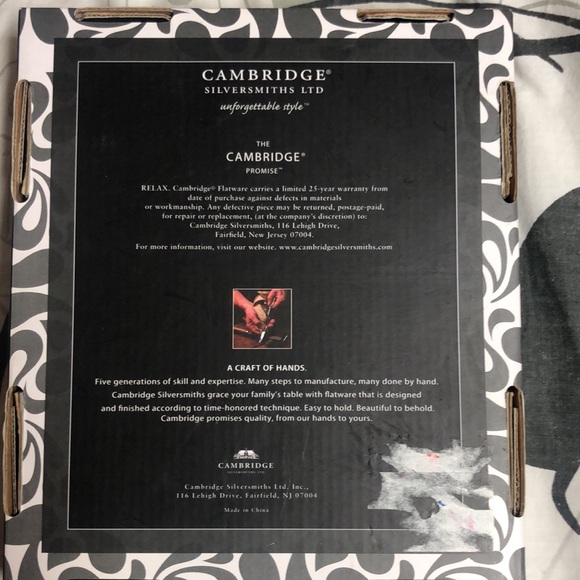 Cambridge spreader set nwt - Picture 2 of 4